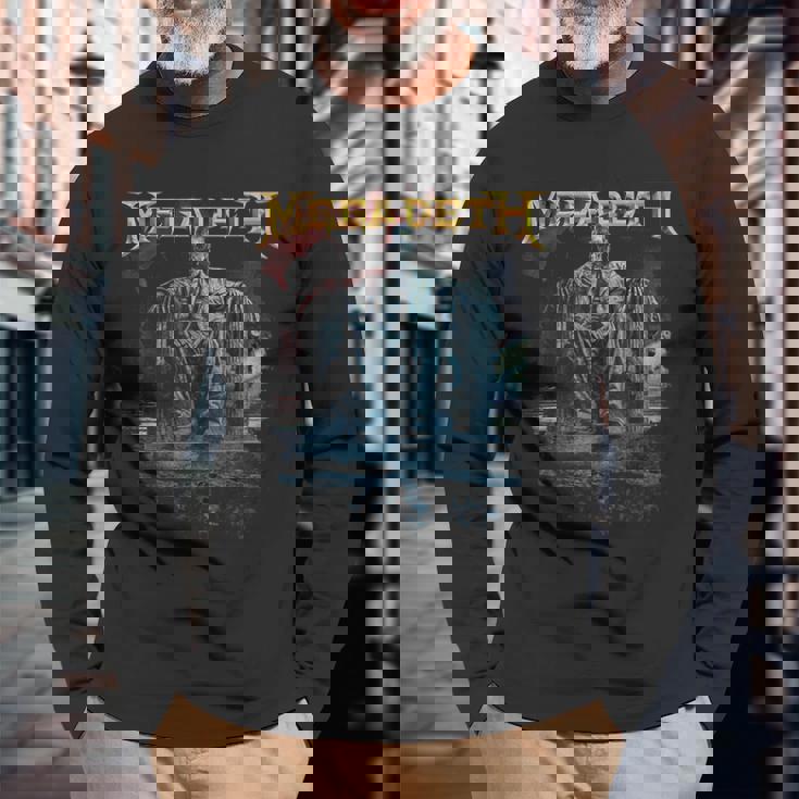 メガデス ヴィック・リンカーン 長袖Tシャツ 高齢者への贈り物