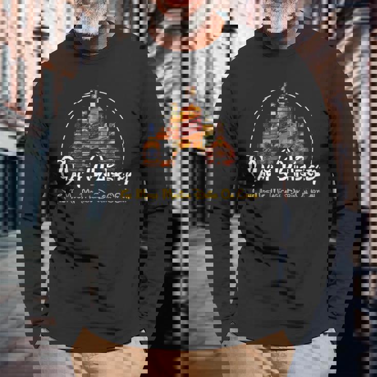 モルトウイスキーシャツ Most Magical Drink おもしろパロディ 長袖Tシャツ 高齢者への贈り物