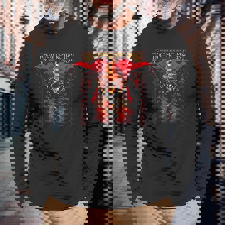 ユー・シャル・ノート・パスファンタジー・ウィザード・アート-ロード・オブ・ザ・リング 長袖Tシャツ 高齢者への贈り物