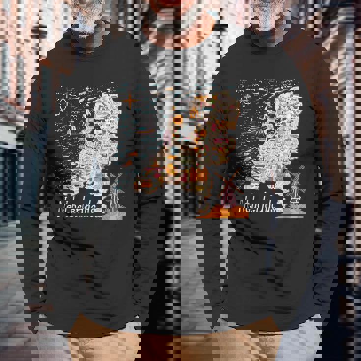 ヨーロッパ オランダ 地図 オランダ アムステルダム バケーション お土産 長袖Tシャツ 高齢者への贈り物