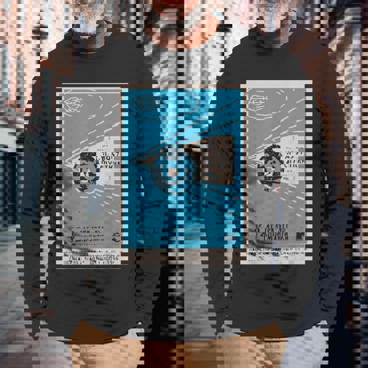 ライカ ファーストドッグ Inpace スタンプ ビンテージ プロパガンダ 長袖Tシャツ 高齢者への贈り物