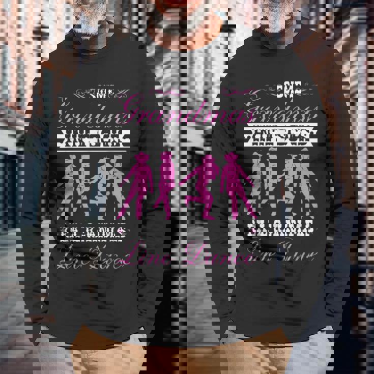 ラインダンシングカントリー ウエスタンラインダンス 長袖Tシャツ 高齢者への贈り物