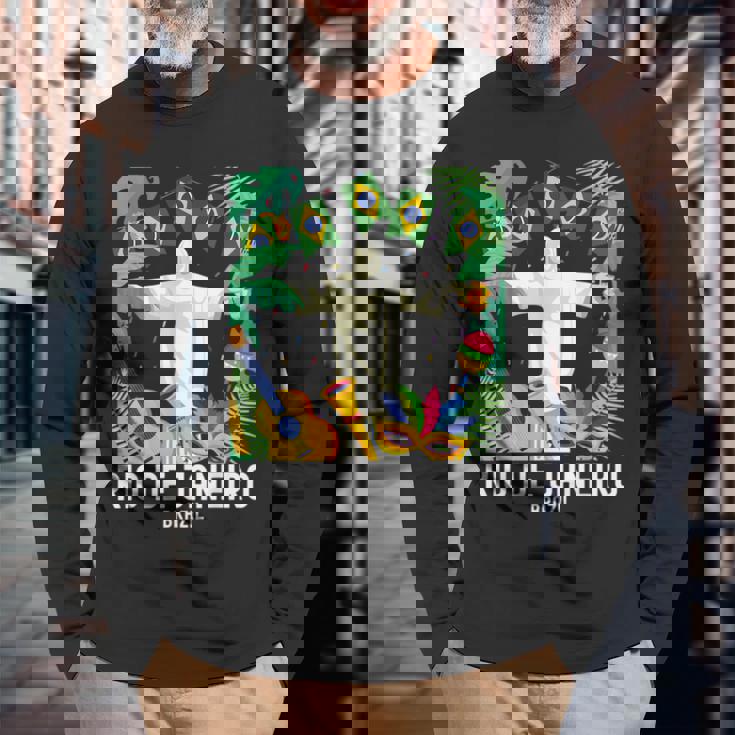 リオデジャネイロ お土産 リオデジャネイロ 長袖Tシャツ 高齢者への贈り物