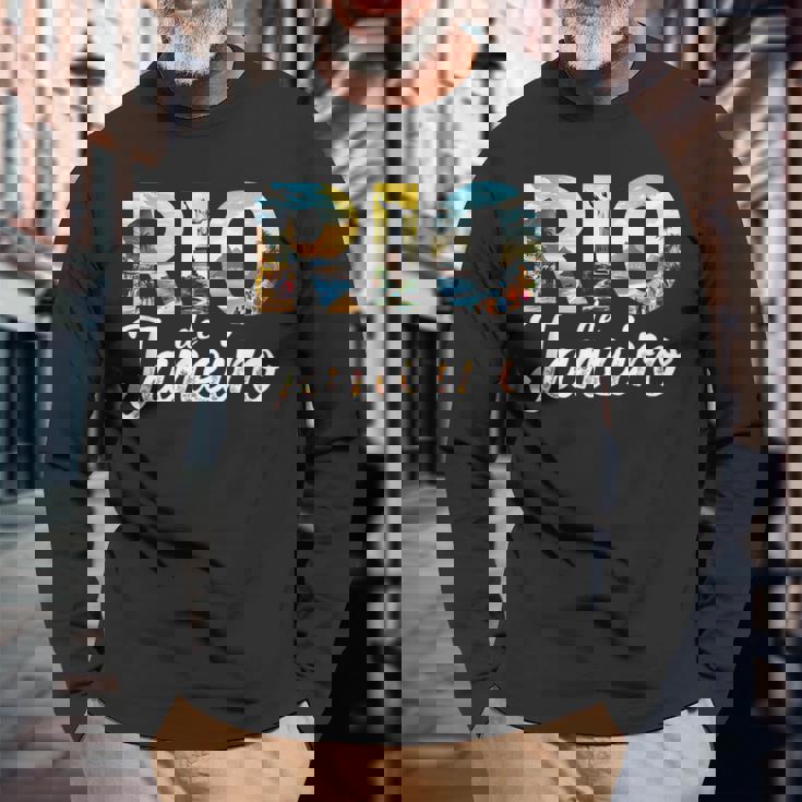 リオデジャネイロ 旅行 ブラジル 衣装 リオデジャネイロ 長袖Tシャツ 高齢者への贈り物