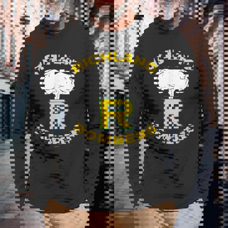 リッチランド・ボンバーズ 長袖Tシャツ 高齢者への贈り物