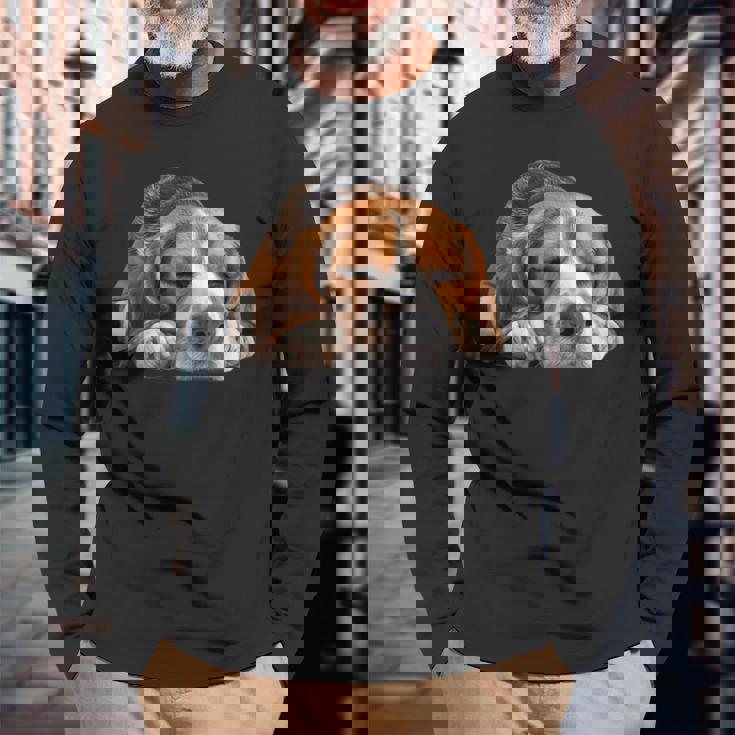 レイジービーグル 長袖Tシャツ 高齢者への贈り物