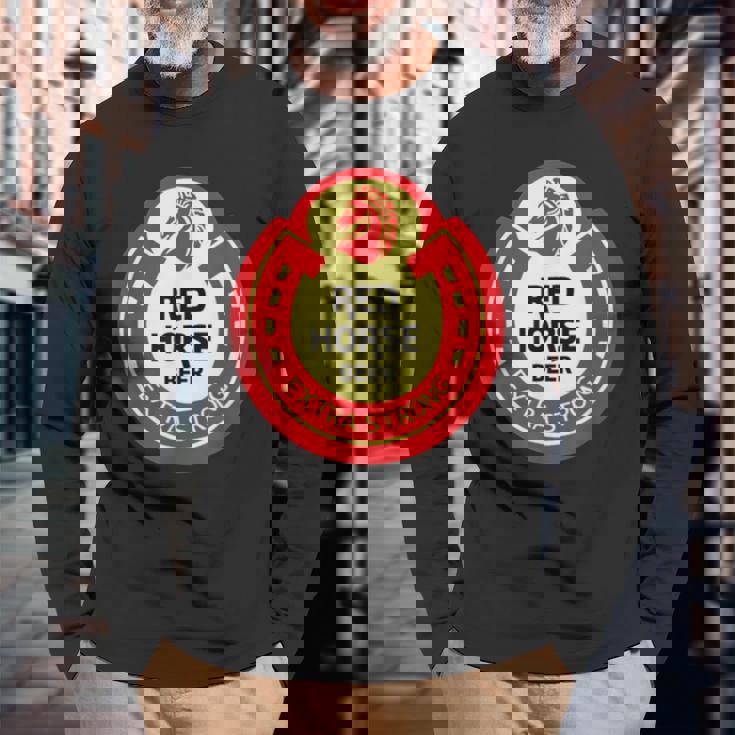 レッドホース 長袖Tシャツ 高齢者への贈り物