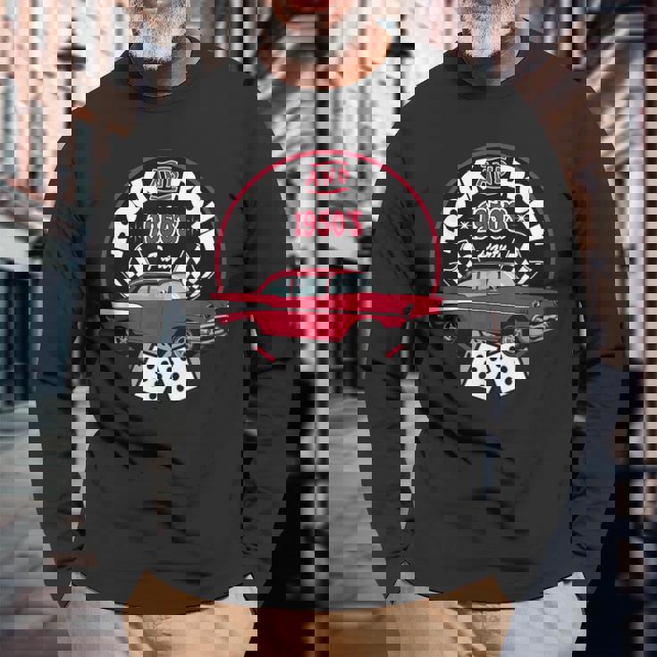 ロカビリーock Hop Dance 1950年代 パーティーコスチューム Doo Wop 50年代 長袖Tシャツ 高齢者への贈り物