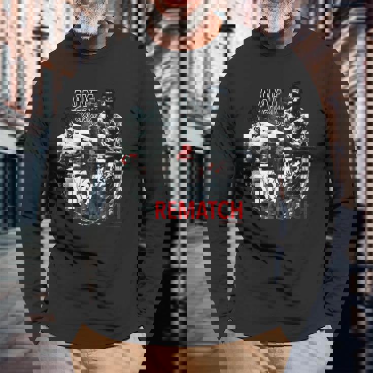 ロッキー・ノー・リマッチ 長袖Tシャツ 高齢者への贈り物