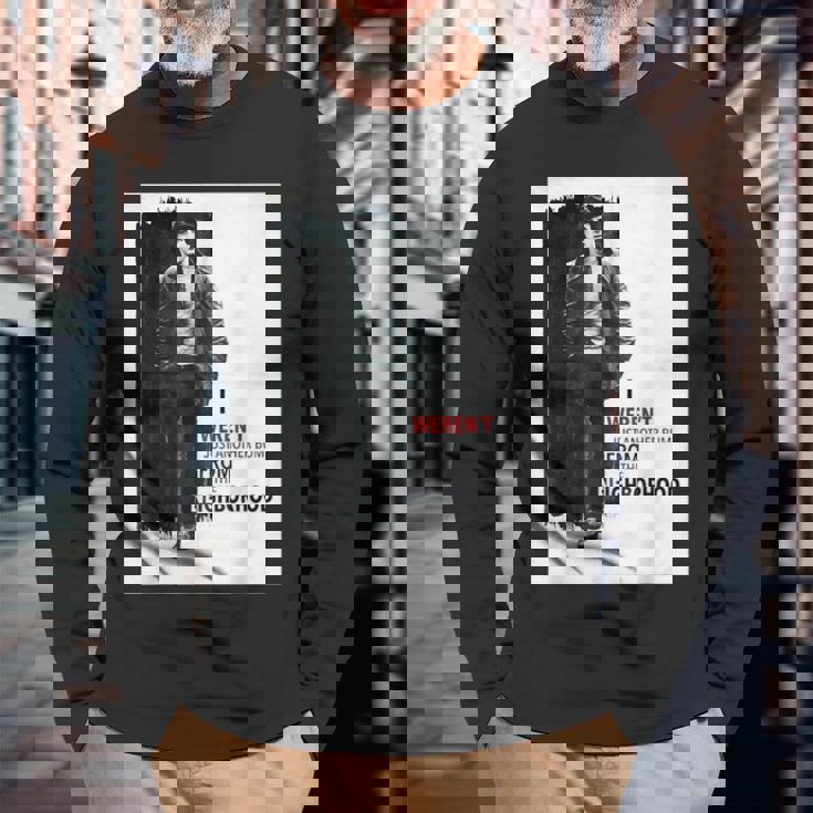 ロッキー・フロム・ザ・ネイバーフッド 長袖Tシャツ 高齢者への贈り物