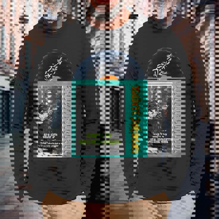 ロバートジョンソン_001 長袖Tシャツ 高齢者への贈り物