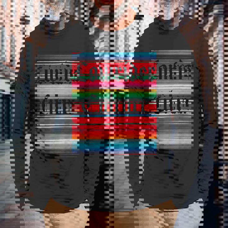 ローライダーセラペカルチャー 長袖Tシャツ 高齢者への贈り物