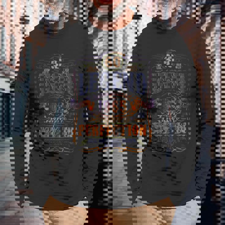 ヴィンテージ 1965年限定版 60歳 還暦 長袖Tシャツ 高齢者への贈り物