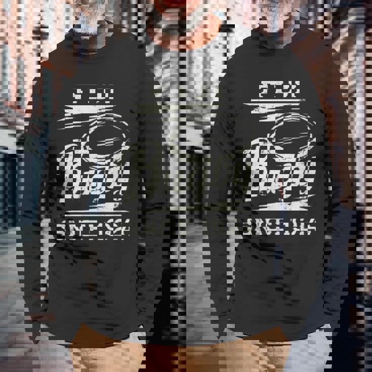 ヴィンテージ フィジー ラグビー 1924年以来 長袖Tシャツ 高齢者への贈り物