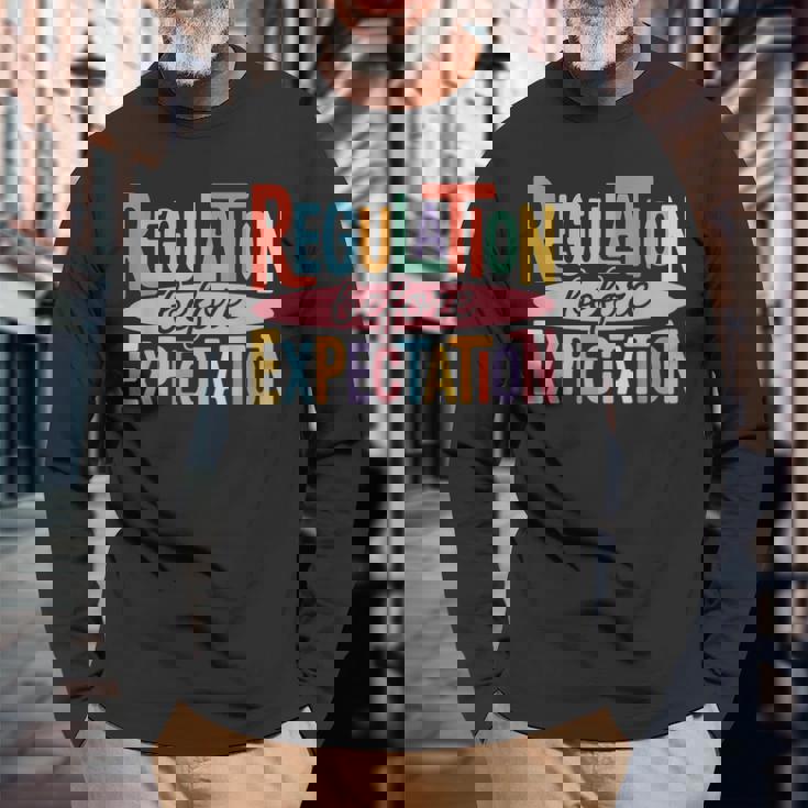 予想前の規制 おもしろセラピスト 職業 長袖Tシャツ 高齢者への贈り物