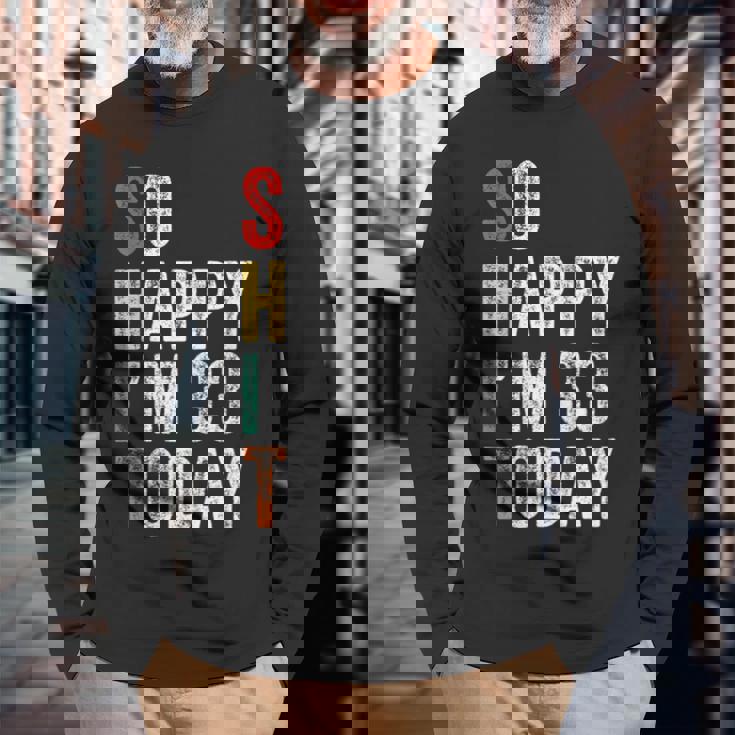 今日は33歳だおもしろい33歳の誕生日 長袖Tシャツ 高齢者への贈り物