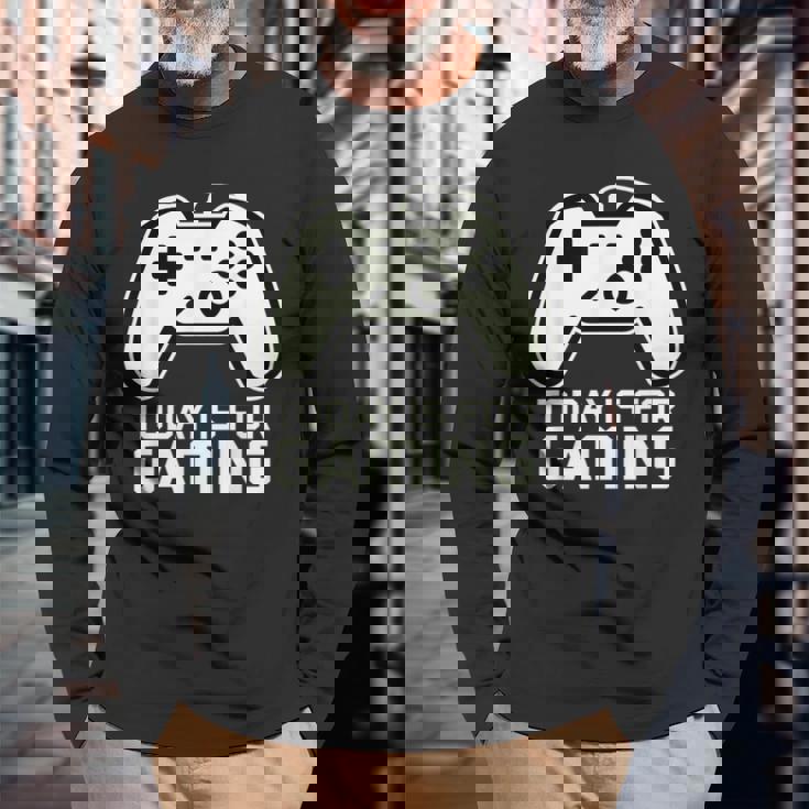 今日はゲーマーギアビデオゲーム用ゲームアパレルです。 長袖Tシャツ 高齢者への贈り物