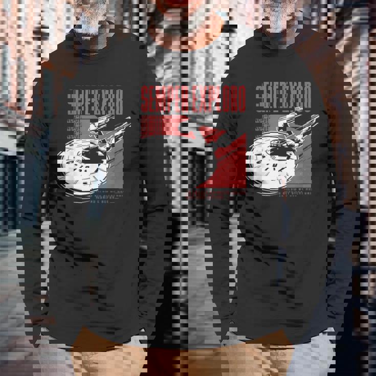 公式スタートレック ゼンパー・エクスプローロ 長袖Tシャツ 高齢者への贈り物