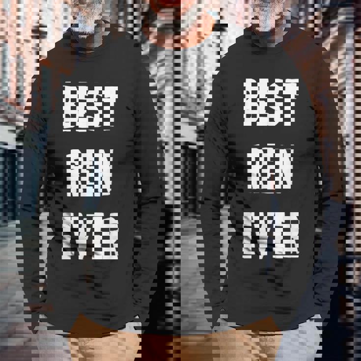 史上最高の Ren 長袖Tシャツ 高齢者への贈り物