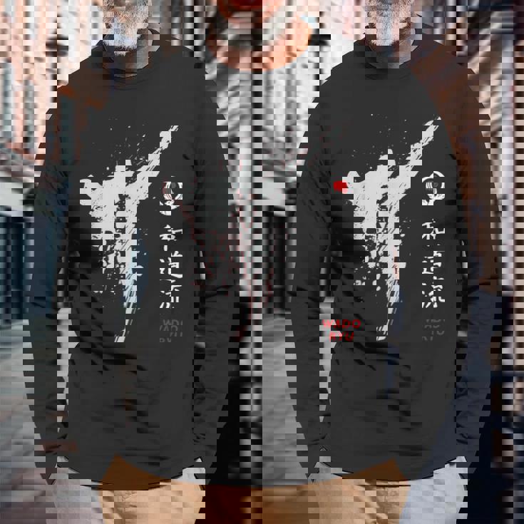 和道流空手 長袖Tシャツ 高齢者への贈り物