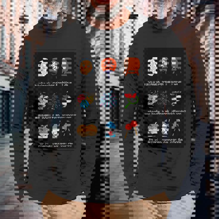 夏祭り ひょっとこ うちわ 太鼓 水風船 花火 金魚すくい たこ焼き かき氷 りんご飴 長袖Tシャツ 高齢者への贈り物