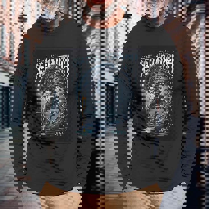 宇宙人45周年記念ゼノモーフ 1979年映画ポスター 宇宙 長袖Tシャツ 高齢者への贈り物