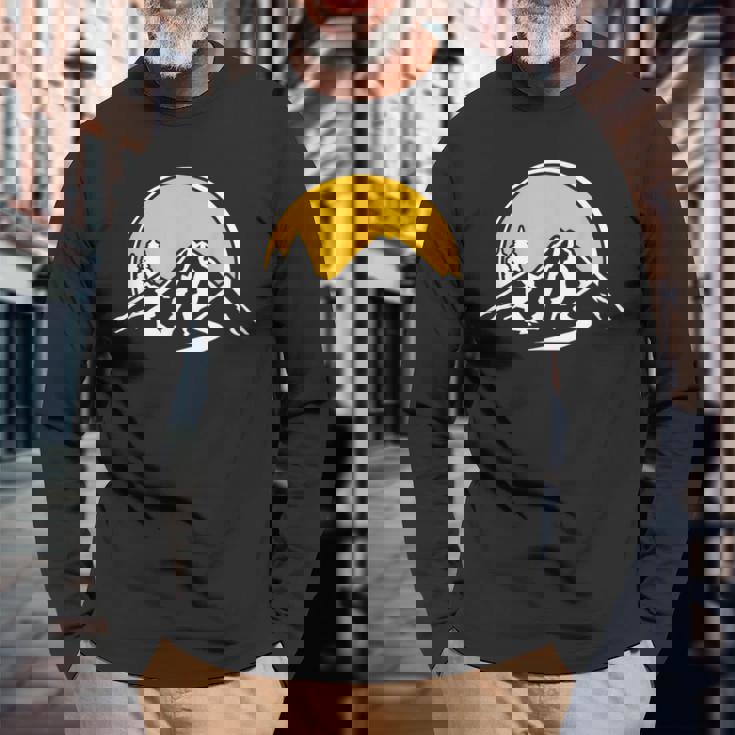 山の日 長袖Tシャツ 高齢者への贈り物