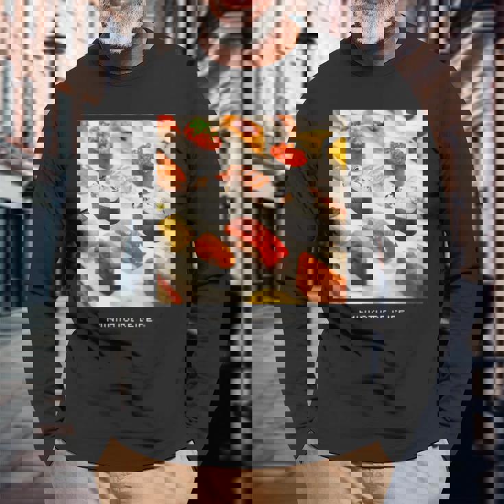 巻き風呂 長袖Tシャツ 高齢者への贈り物