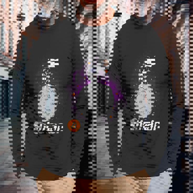 当社が信頼するビットコイン 長袖Tシャツ 高齢者への贈り物