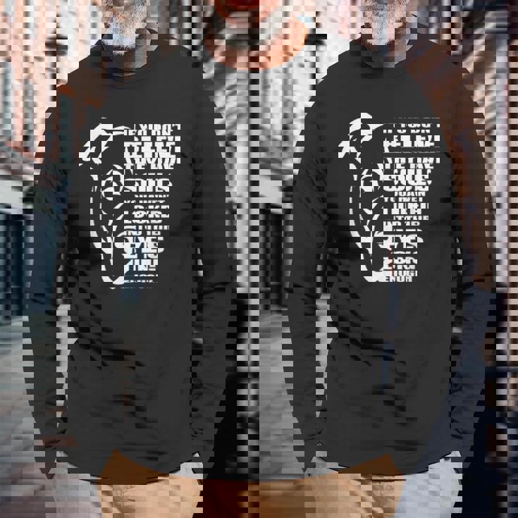 彼らが魂を持っていると信じないなら、ピットブル愛好家ピットブル 長袖Tシャツ 高齢者への贈り物