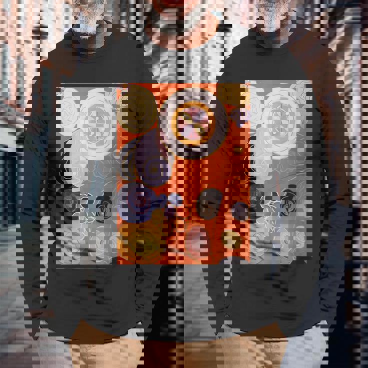 彼らはヒルマ・アフ・クリントの『Iv』の主力10人 長袖Tシャツ 高齢者への贈り物