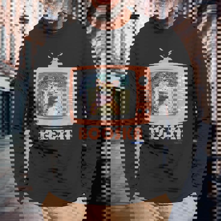 快獣ブースカシリーズ Tvレトロ03 長袖Tシャツ 高齢者への贈り物