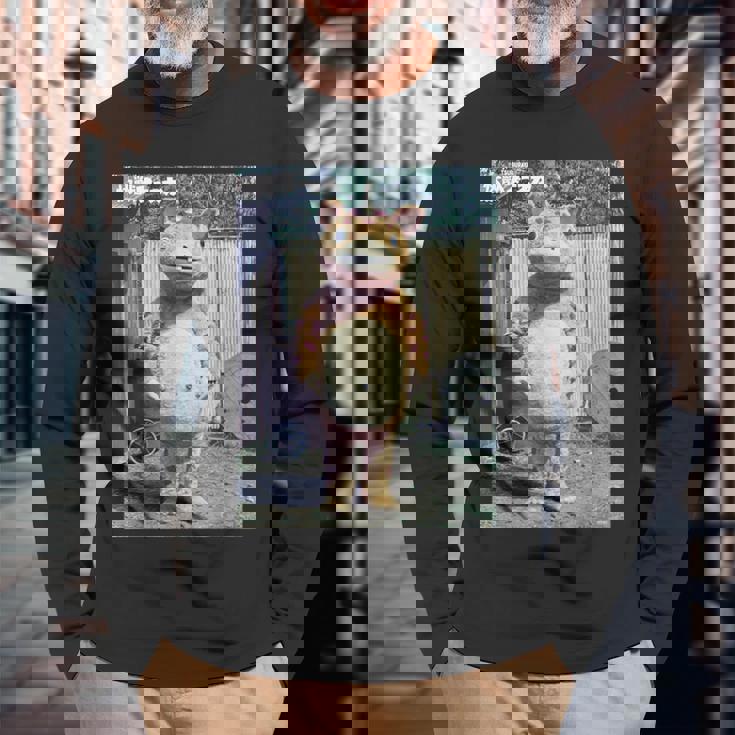 快獣ブースカシリーズ リアルスチール カラー 長袖Tシャツ 高齢者への贈り物