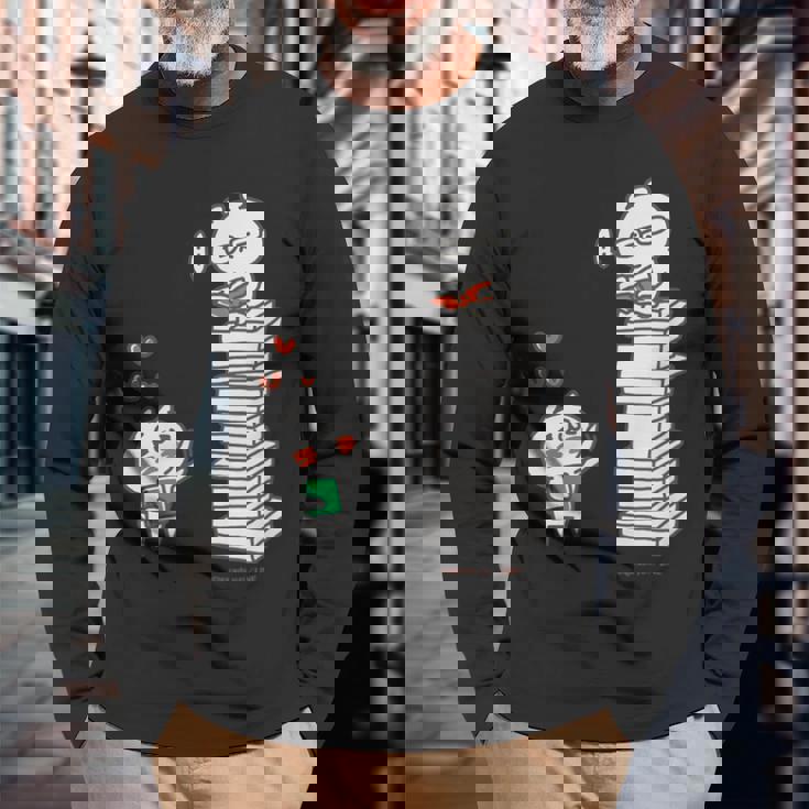 愛しすぎて大好きすぎる。 Book 長袖Tシャツ 高齢者への贈り物