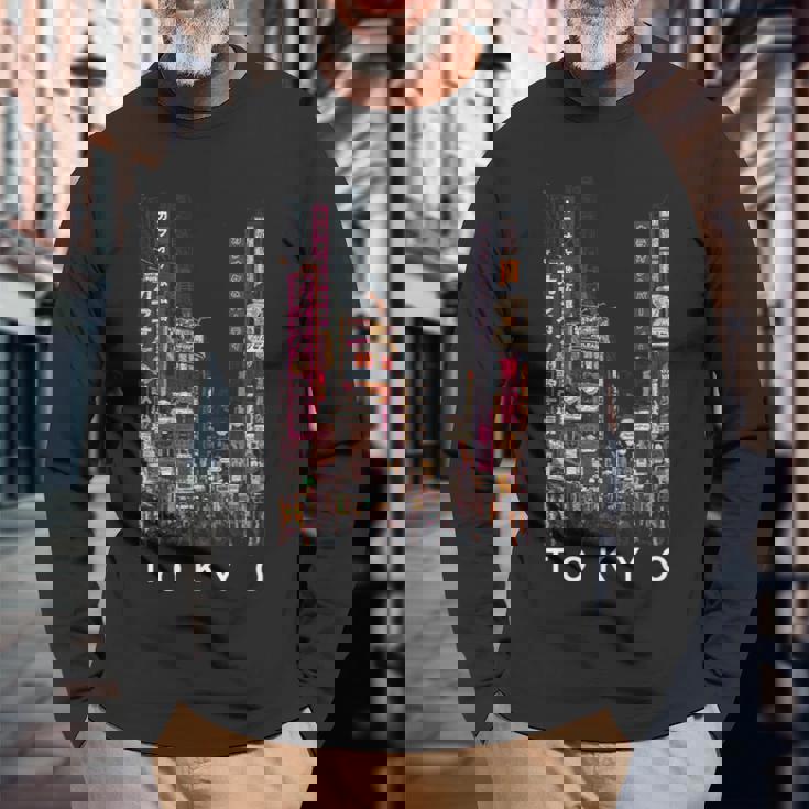 旅行 アジア 日本 東京 家族旅行 家族旅行 お土産 長袖Tシャツ 高齢者への贈り物