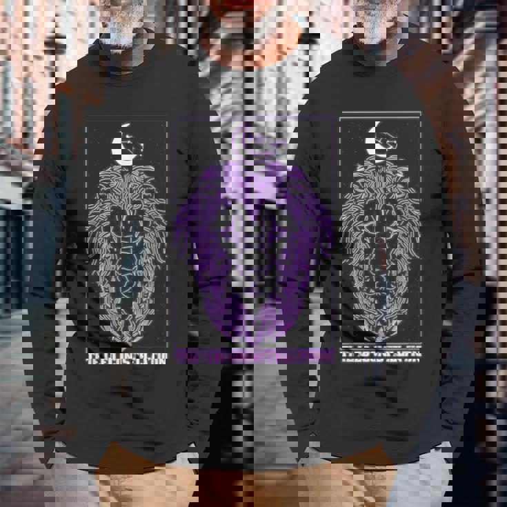 星座 干支 しし座 長袖Tシャツ 高齢者への贈り物