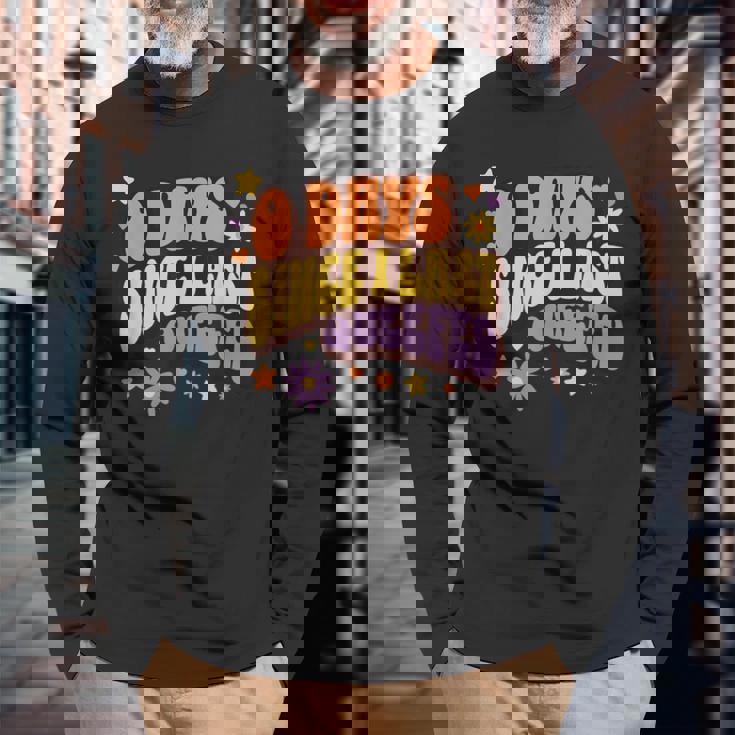 最後のキューフィングから0日間 キューフィング Queef 恥ずかしい 長袖Tシャツ 高齢者への贈り物