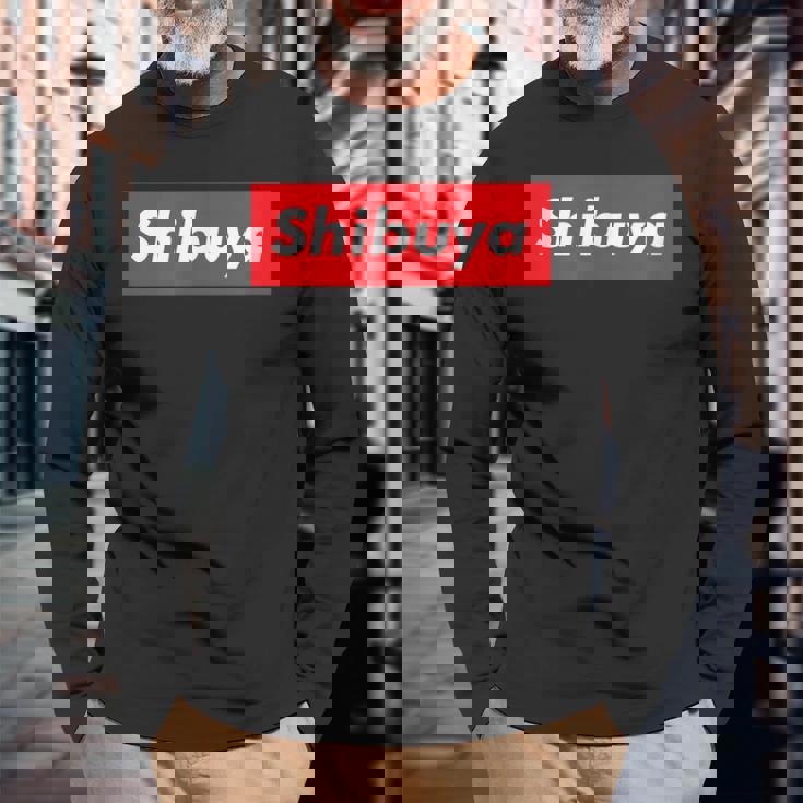 東京tシャツ 渋谷 東京シャツ 長袖Tシャツ 高齢者への贈り物