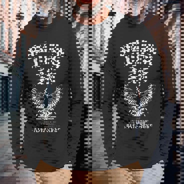 柔術イーグル 長袖Tシャツ 高齢者への贈り物