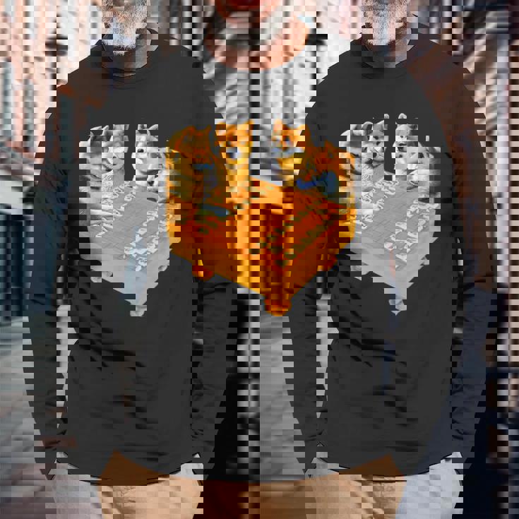 柴犬 将棋 イヌ 面白いtシャツ おもしろ 面白い 服 グッズ ネタ ウケ狙い メンズ 棋士 おもしろグッズ 長袖Tシャツ 高齢者への贈り物