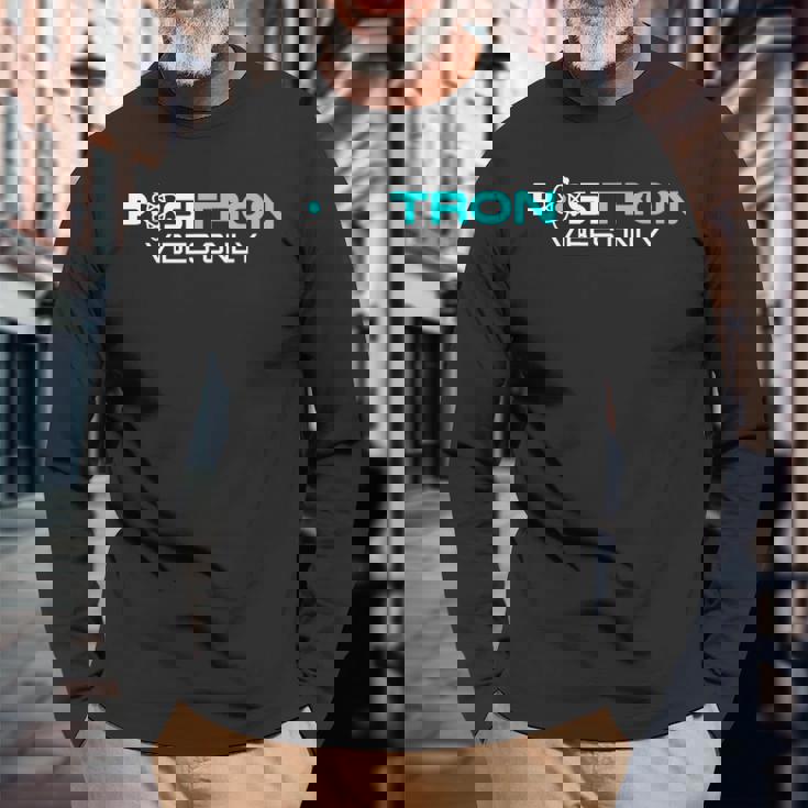 核医学 核学 Nuc Medquad 長袖Tシャツ 高齢者への贈り物