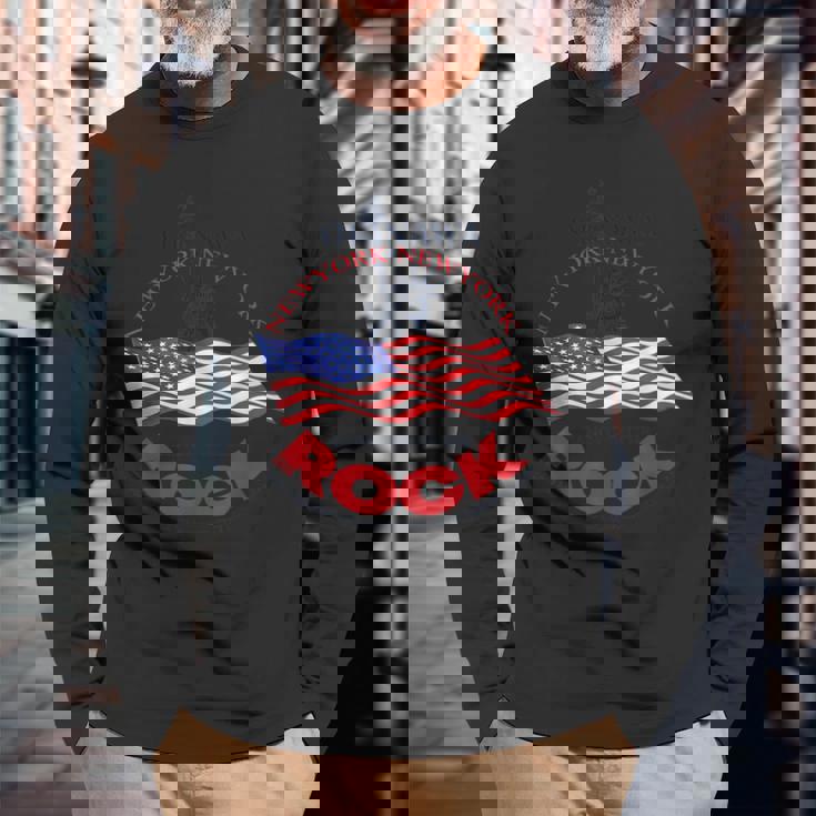 沖縄市 ニューヨークニューヨークコザのディスコkoza 8０年代 Newyork New York 長袖Tシャツ 高齢者への贈り物