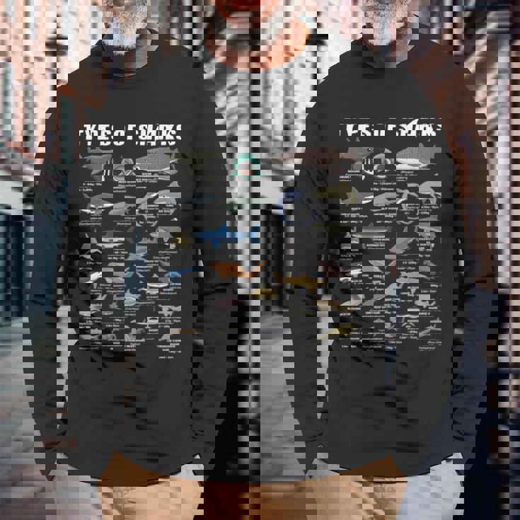 海の王者たち 長袖Tシャツ 高齢者への贈り物