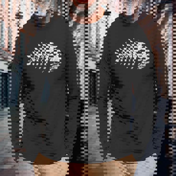 海賊魚 Fsm教会 パスタファリアン フライングスパゲッティモンスター 長袖Tシャツ 高齢者への贈り物