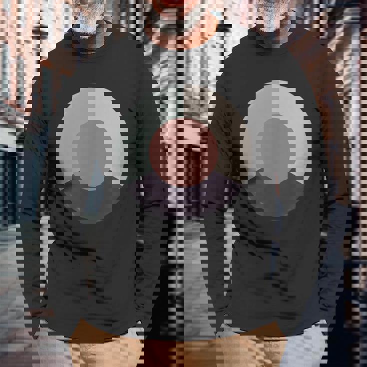 淫夢バッジ 長袖Tシャツ 高齢者への贈り物