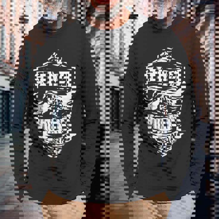 清水では理解できないものです ギフト 長袖Tシャツ 高齢者への贈り物