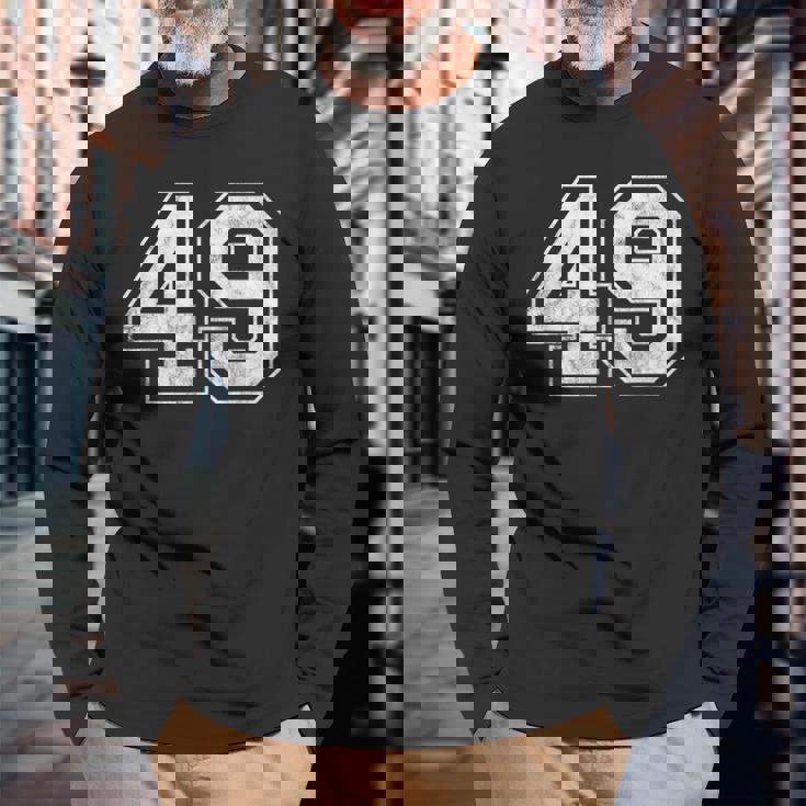 番号 49 長袖Tシャツ 高齢者への贈り物