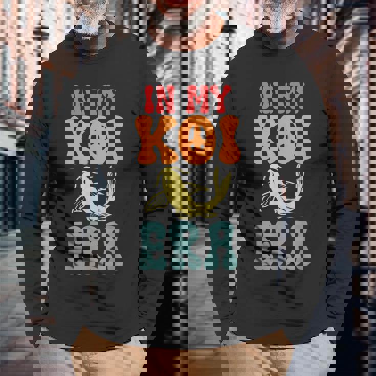 私の鯉の時代には、鯉のグッズ 長袖Tシャツ 高齢者への贈り物