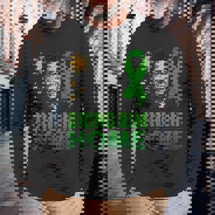 私はprrdのタタイ・ディゴン・ドゥテルテの略です 長袖Tシャツ 高齢者への贈り物