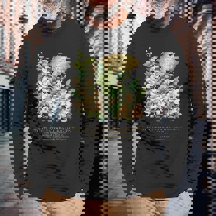 第16回うだつをいける 個展記念 長袖Tシャツ 高齢者への贈り物